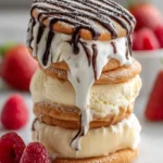 Decadent Ice Cream Sandwich Stack First Image