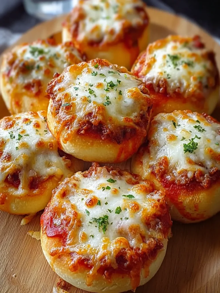Mini Deep-Dish Pizza Bites First Image