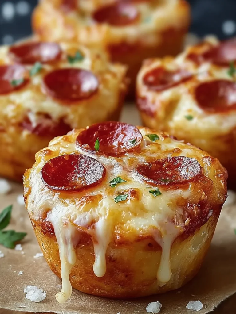 Mini Pepperoni Pizza Cups First Image