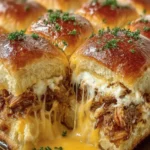 Pulled Pork Cheesy Sliders First Image