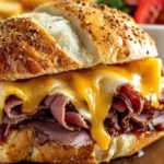 Cheddar Roast Beef Sandwich Deluxe First Image