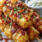 Bacon Ranch Tater Tot Skewers First Image