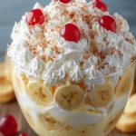 Creamy Banana Marshmallow Dessert First Image