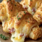 Gourmet Ham and Cheese Croissants First Image