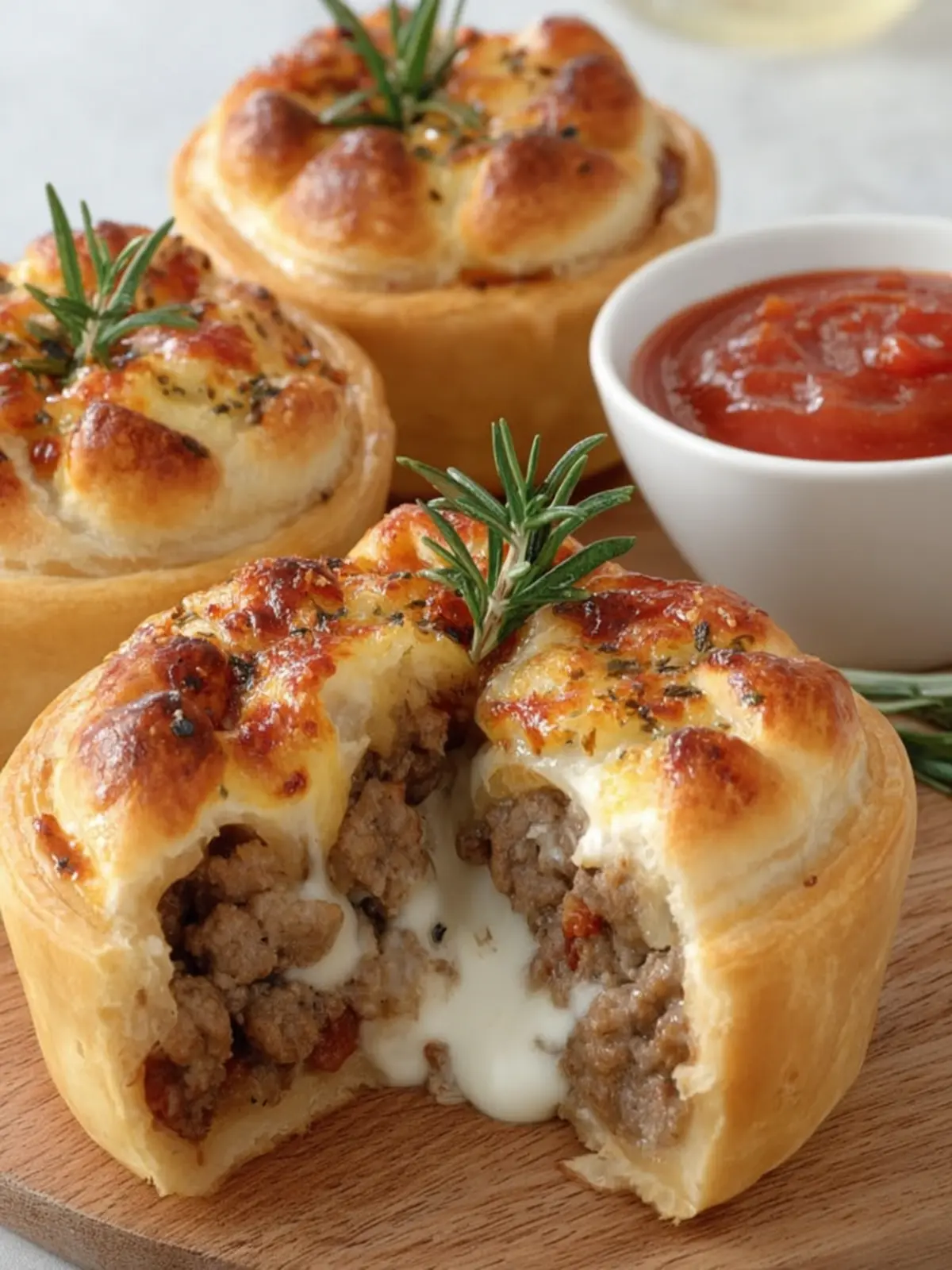Savory Meat-Filled Pastry Pies First Image