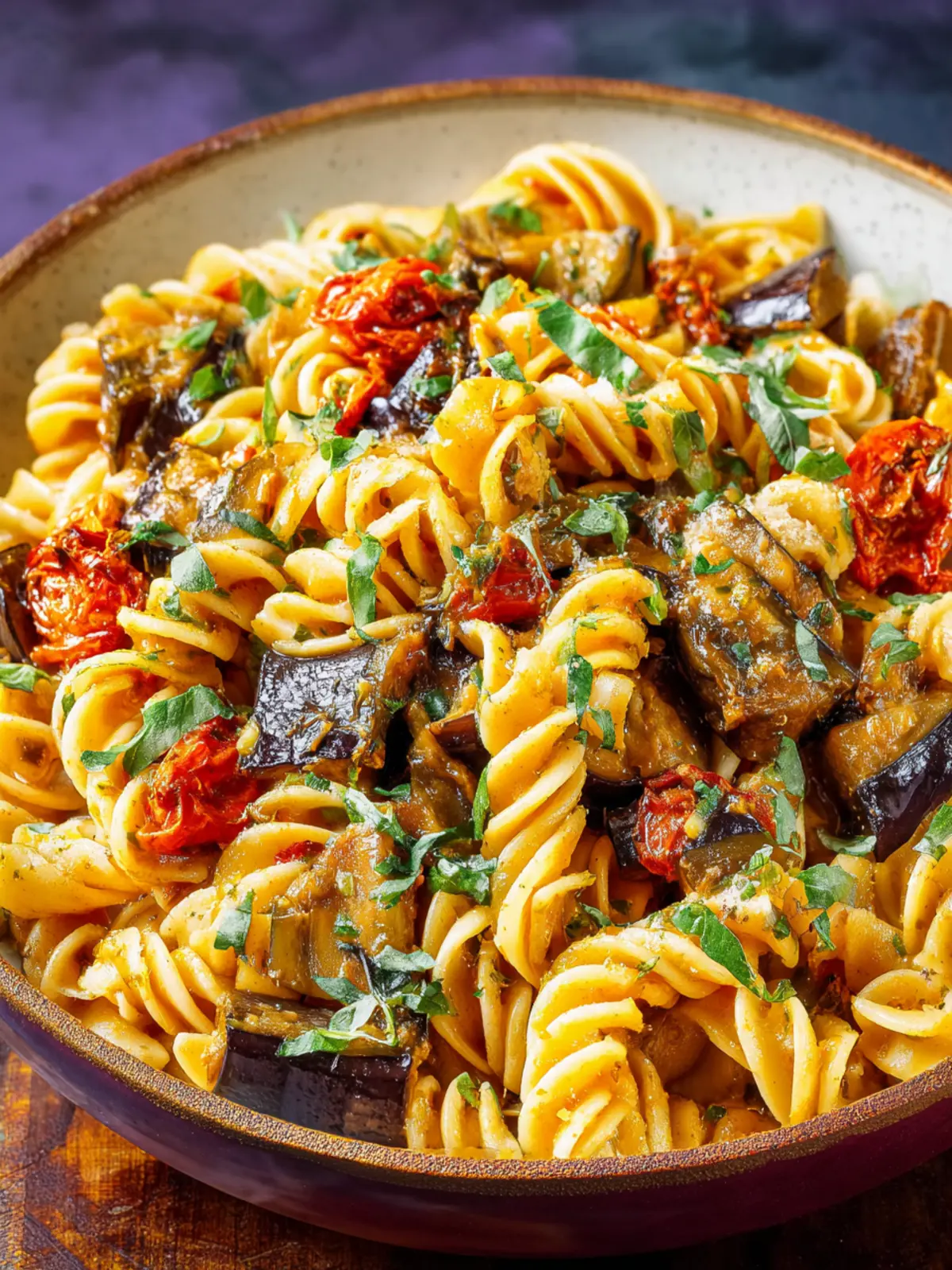 Creamy Eggplant Pasta First Image