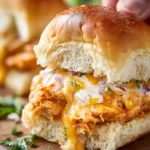 Easy Buffalo Chicken Sliders First Image
