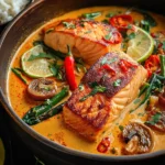 Irresistible Salmon Coconut Curry Recipe for Cozy Nights First Image