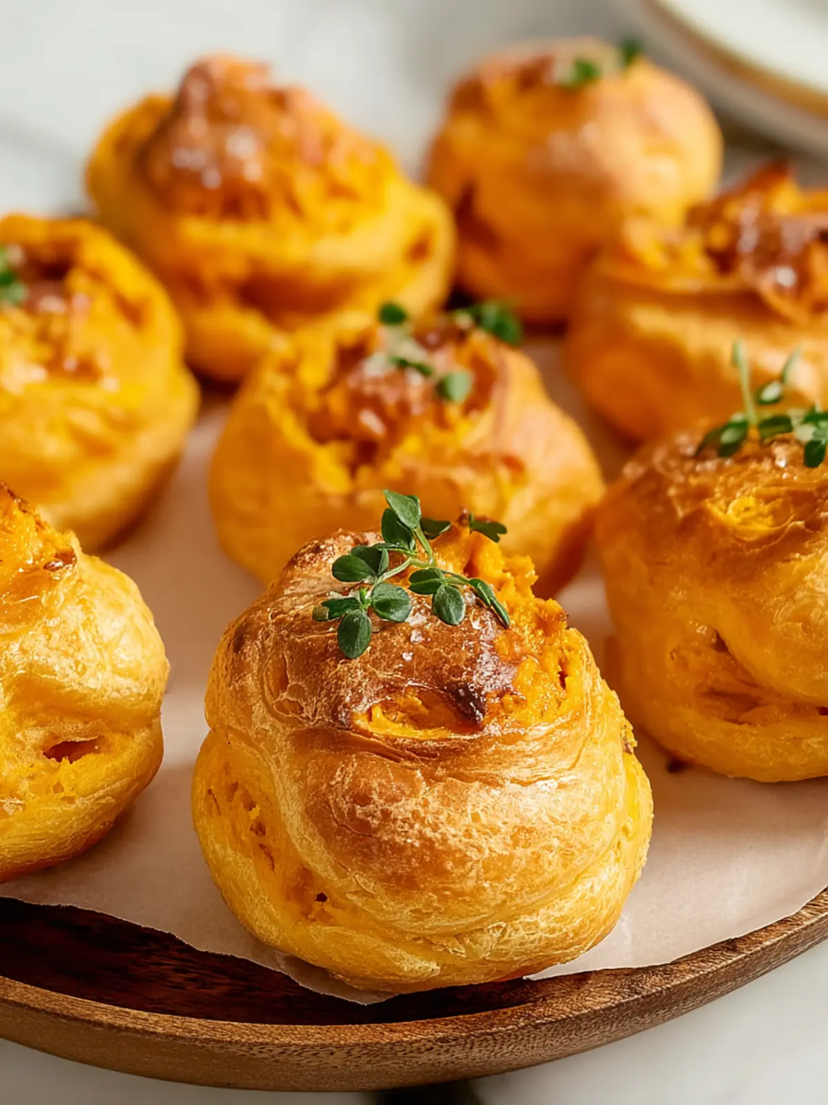 Pumpkin Gougères First Image