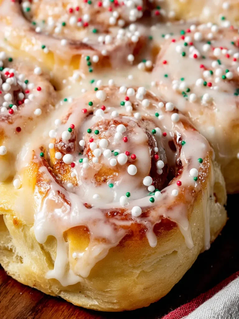 Sugar Cookie Cinnamon Rolls First Image