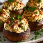Stuffed Mushrooms Recipe First Image