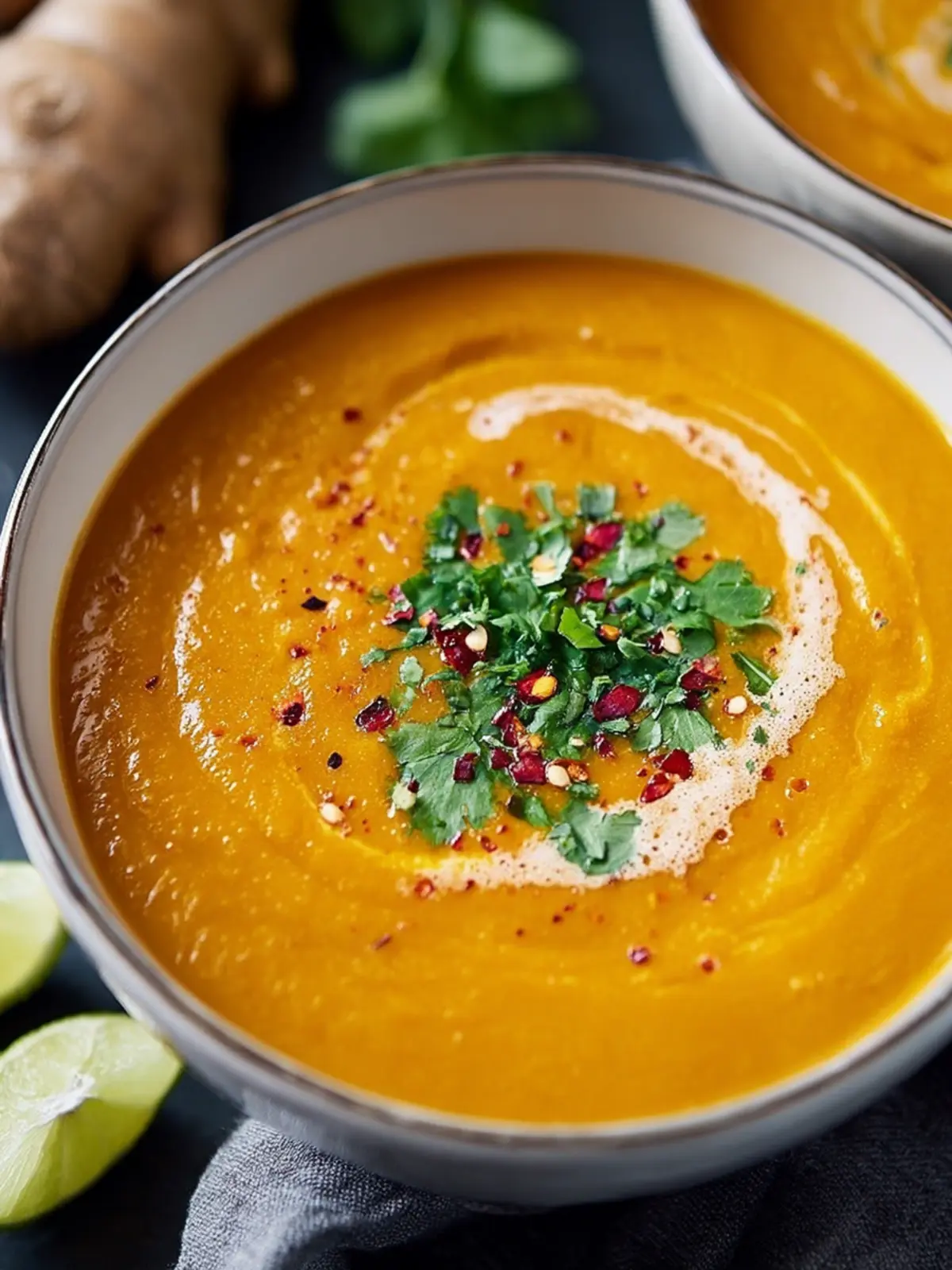 Thai Sweet Potato Soup First Image