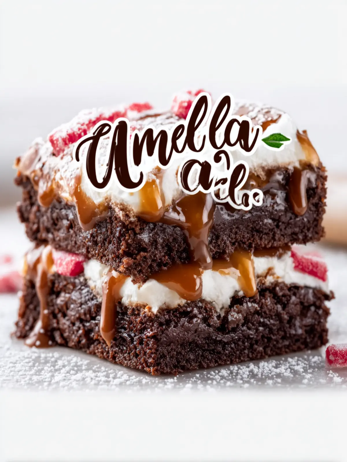 Magical Christmas Tree Brownie Sticks for the Holidays First Image