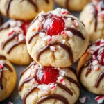 Candy Cane Kiss Cookies First Image