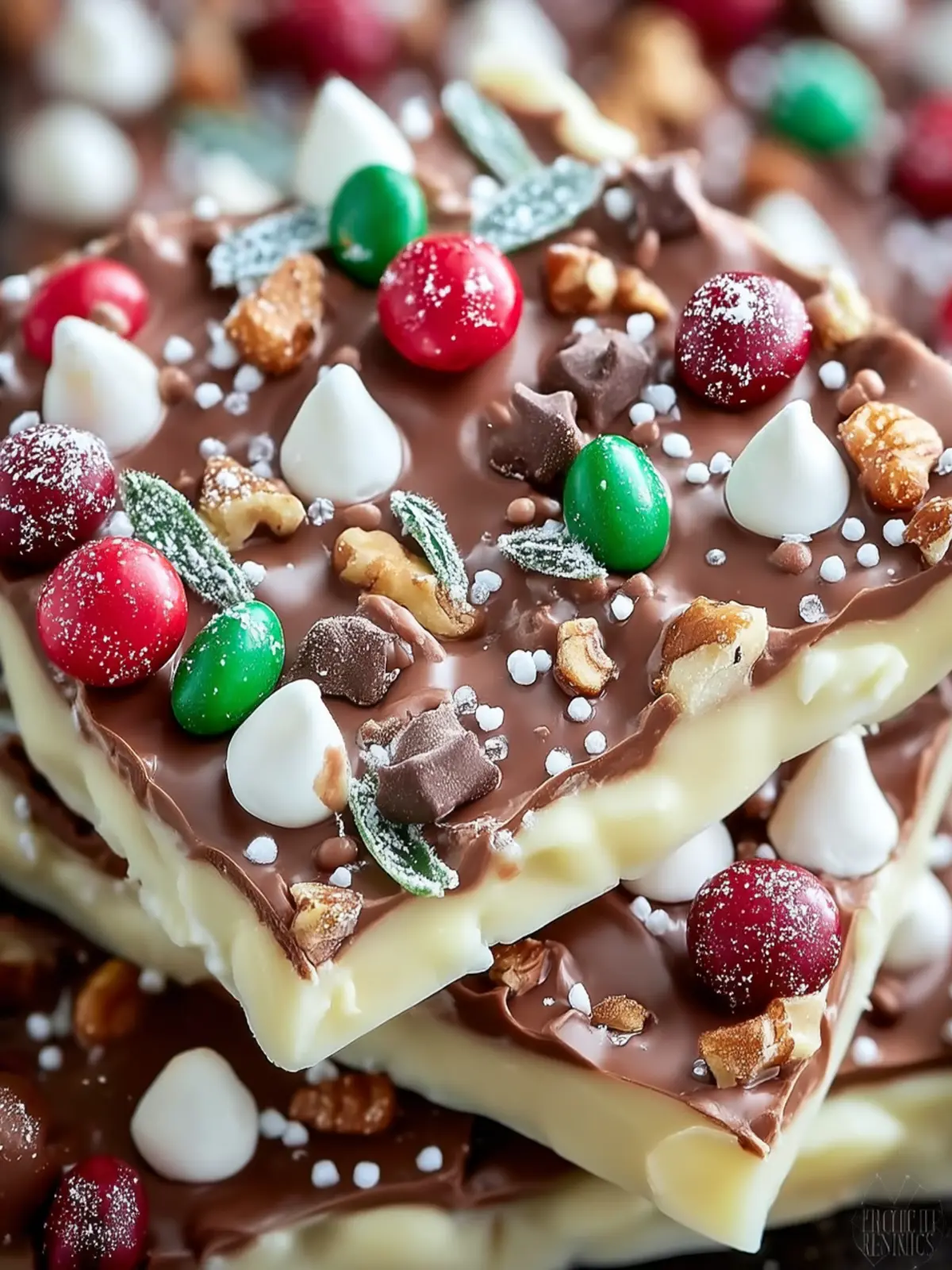 Irresistibly Festive Christmas Bark for Holiday Gifting First Image