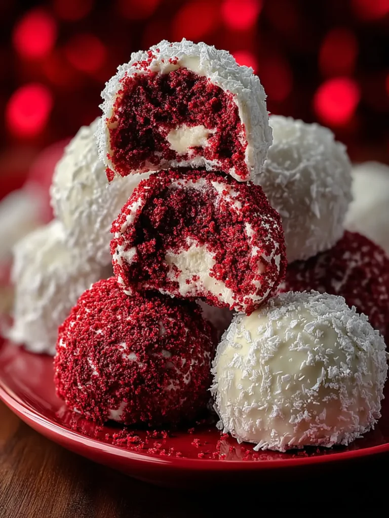 Irresistible Red Velvet Snowball Cookies Recipe First Image