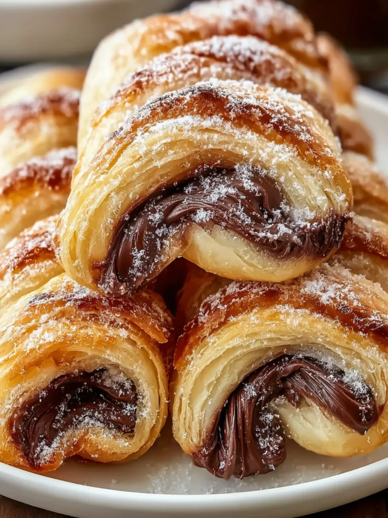 Indulge in Irresistible Nutella Pastry Twists Recipe First Image