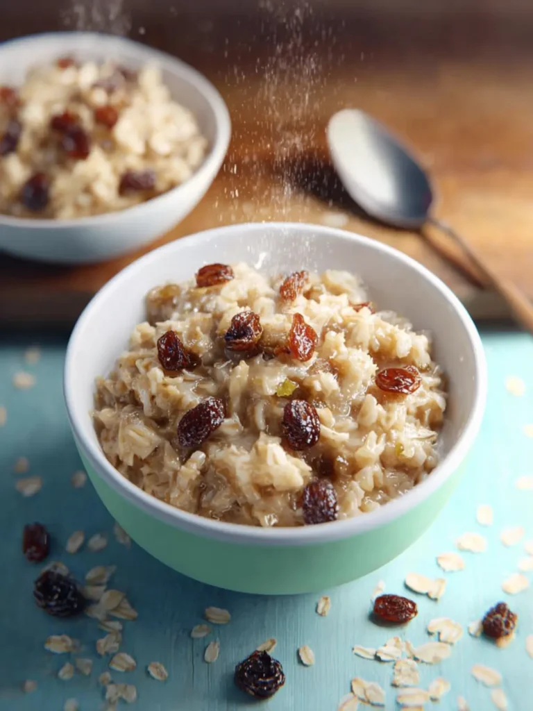 Easy Oatmeal With Raisins First Image