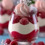 Raspberry White Chocolate Mousse Parfait – Elegant & Easy Dessert Recipe First Image