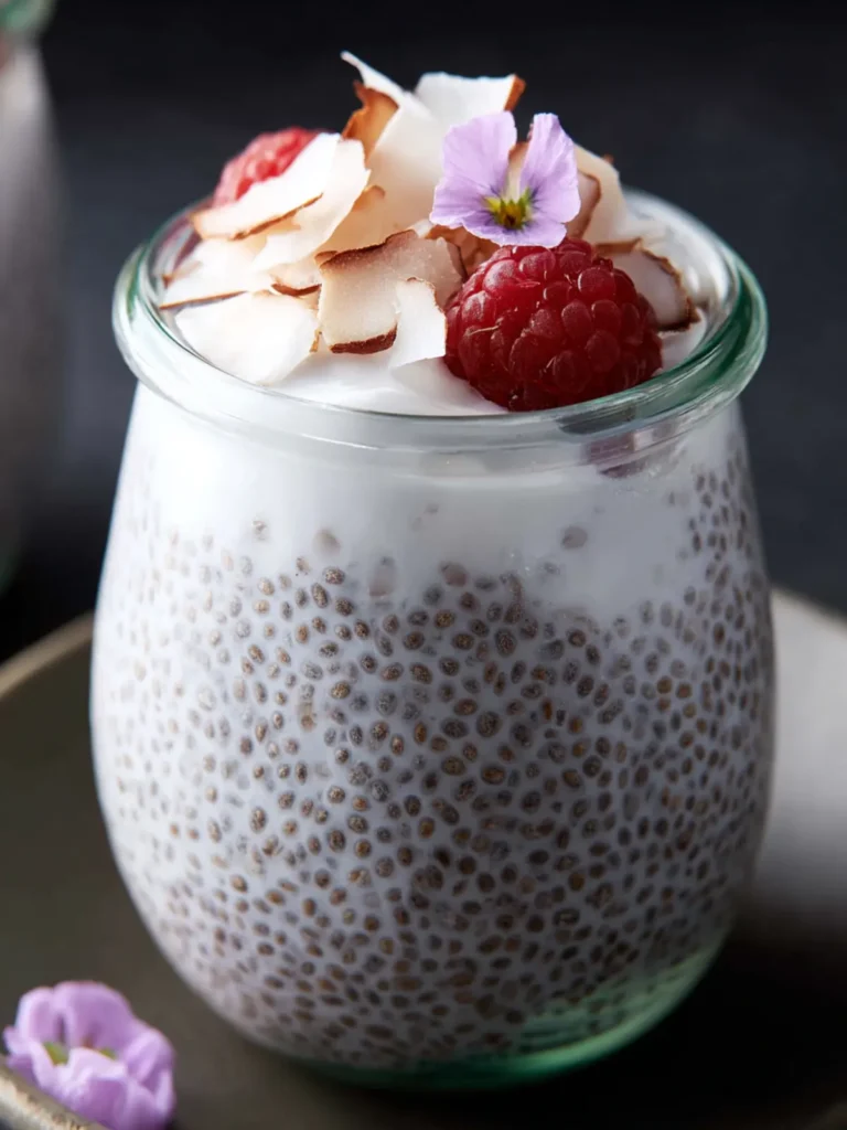 Coconut Chia Pudding Recipe First Image