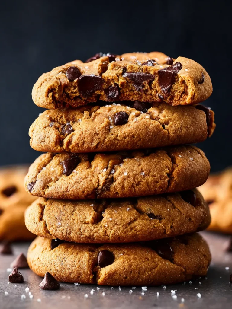 Peanut Butter Chocolate Chip Cookies Recipe First Image