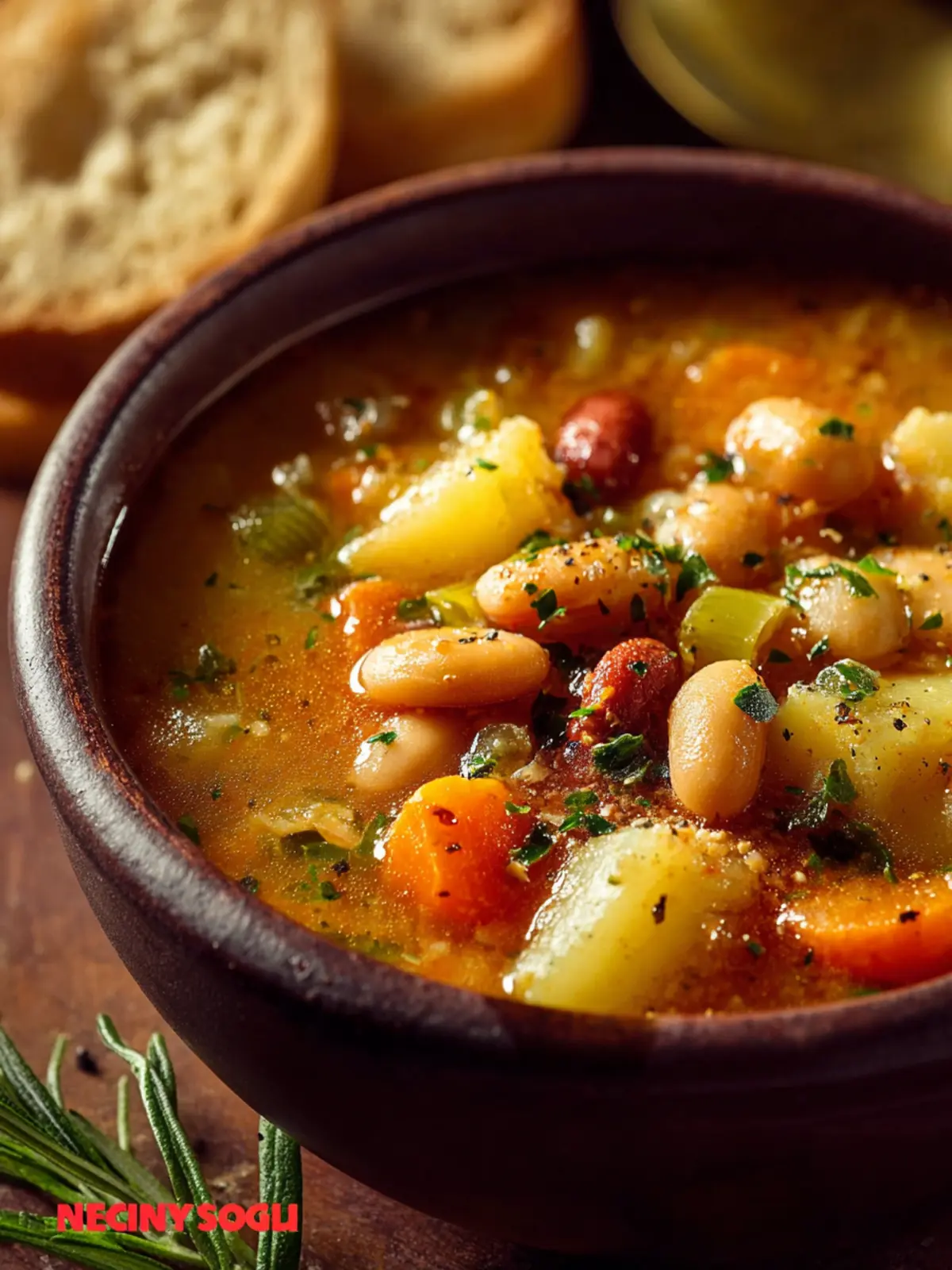 Hearty Potato Bean Soup First Image