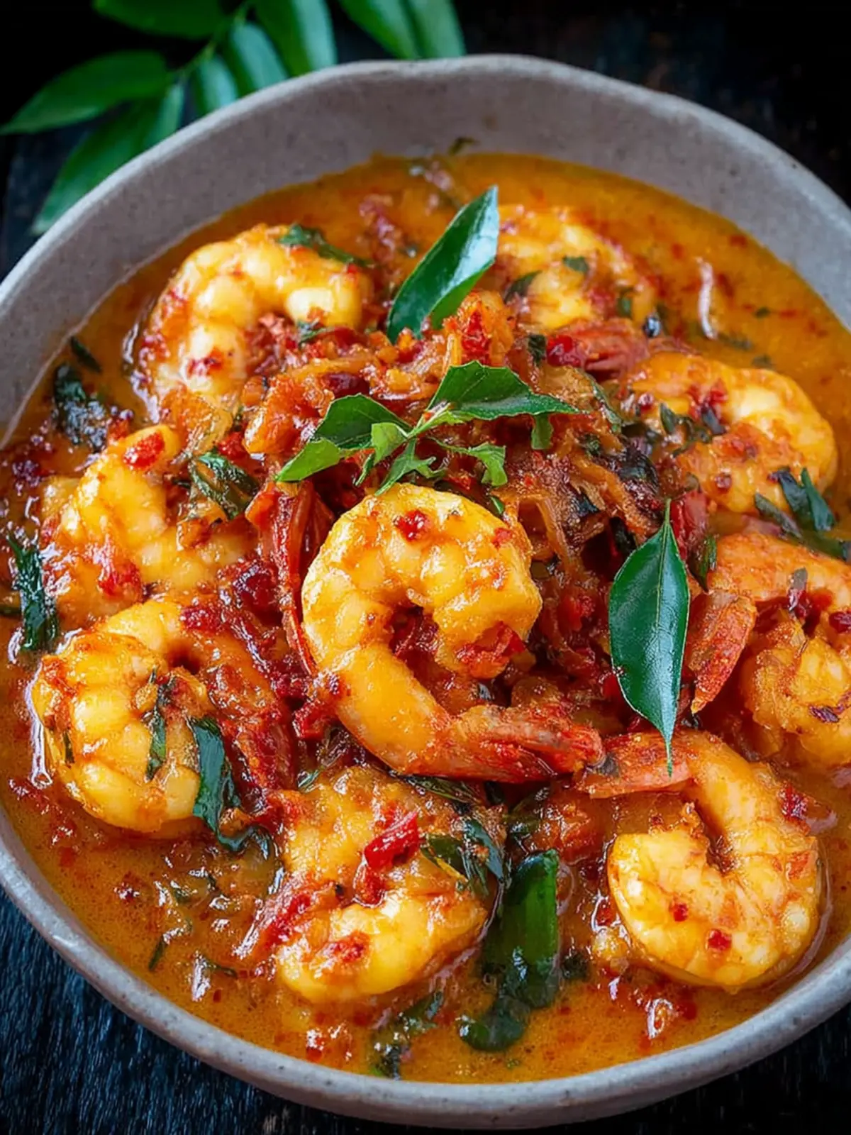 Kerala Shrimp Curry Recipe (Chemmeen Curry) First Image