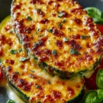 Irresistibly Cheesy Garlic Zucchini Steaks in 35 Minutes First Image