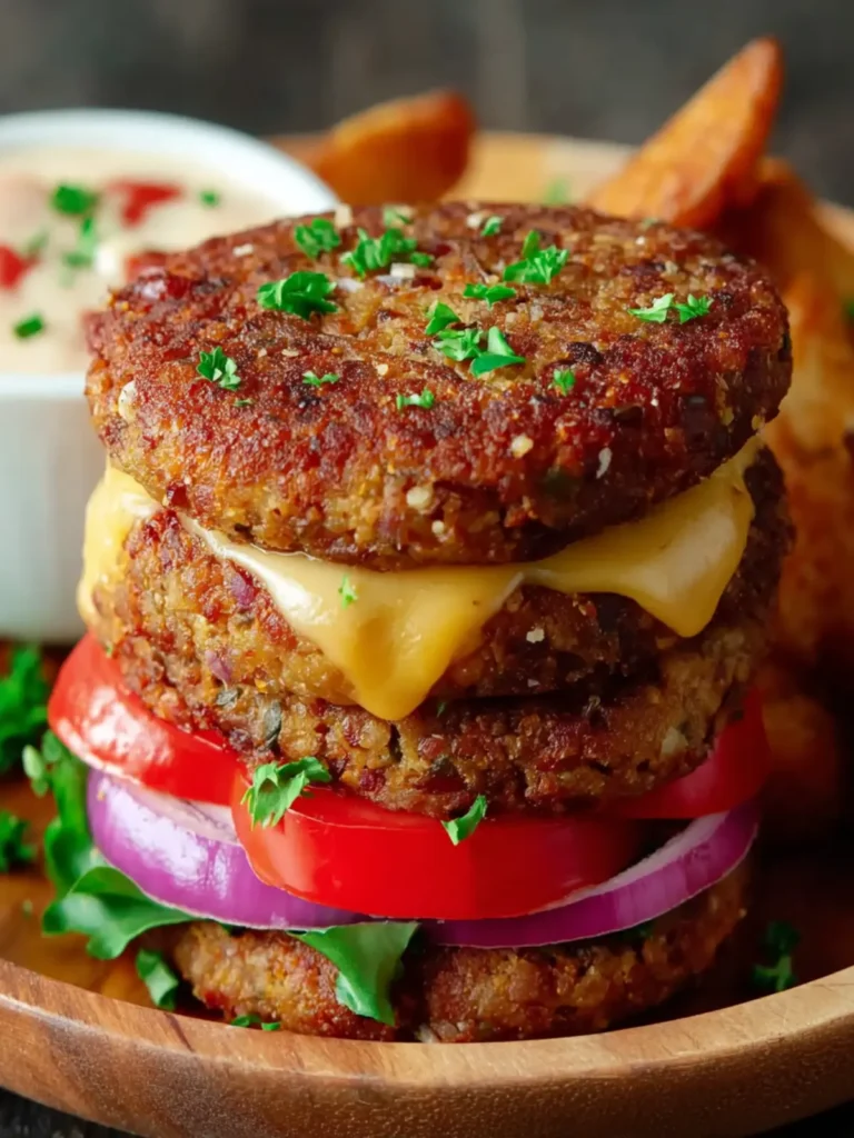Easy 6-Ingredient Lentil Burgers First Image