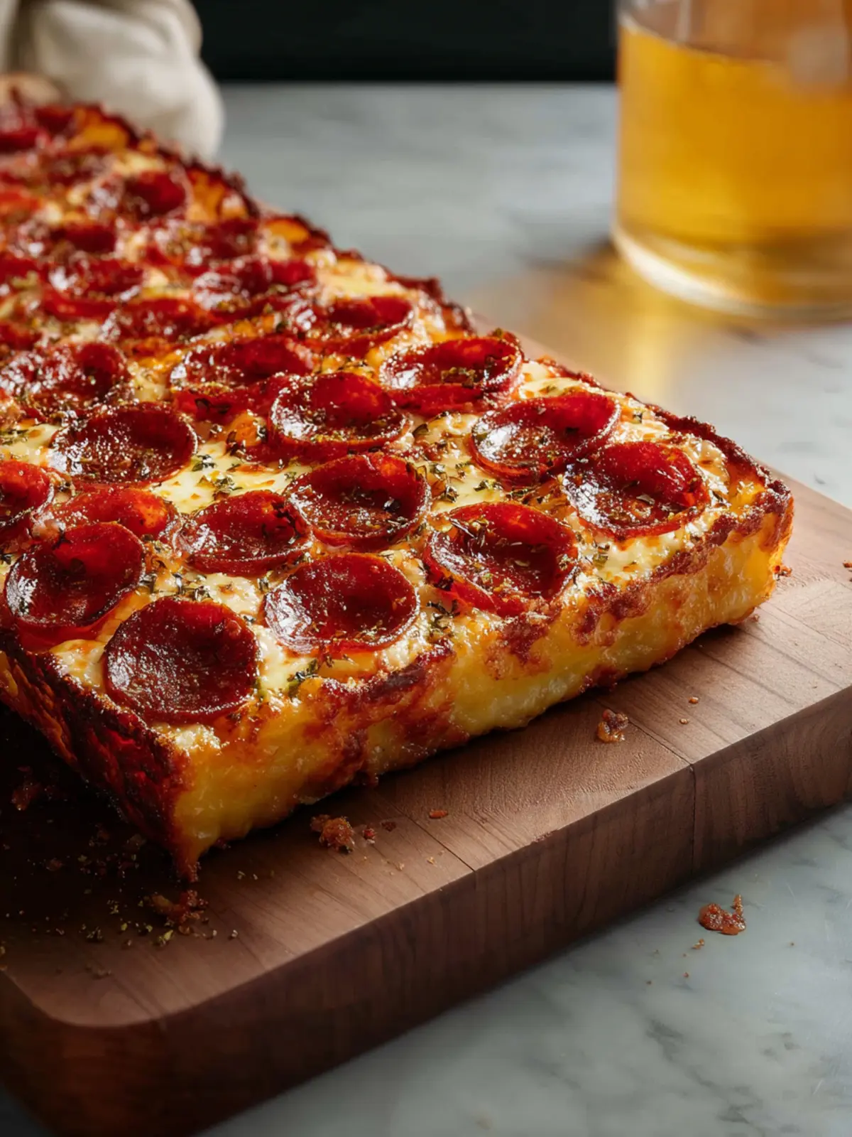 Detroit Style Pizza First Image