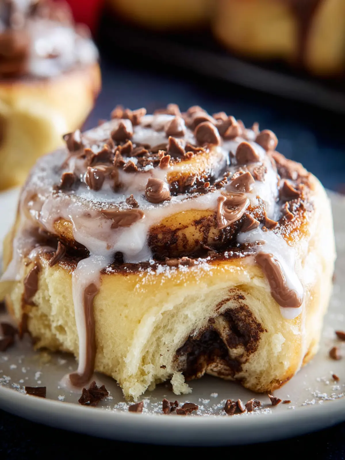 Easy Nutella Cinnamon Rolls First Image