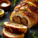 Gluten Free Sausage Bread First Image