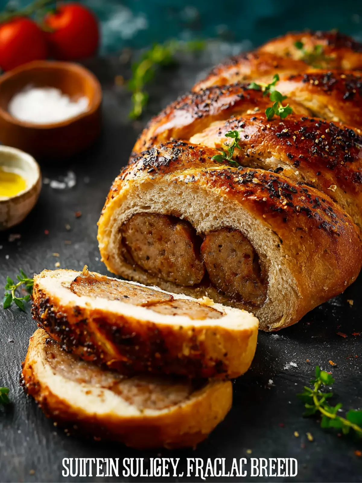Gluten Free Sausage Bread First Image