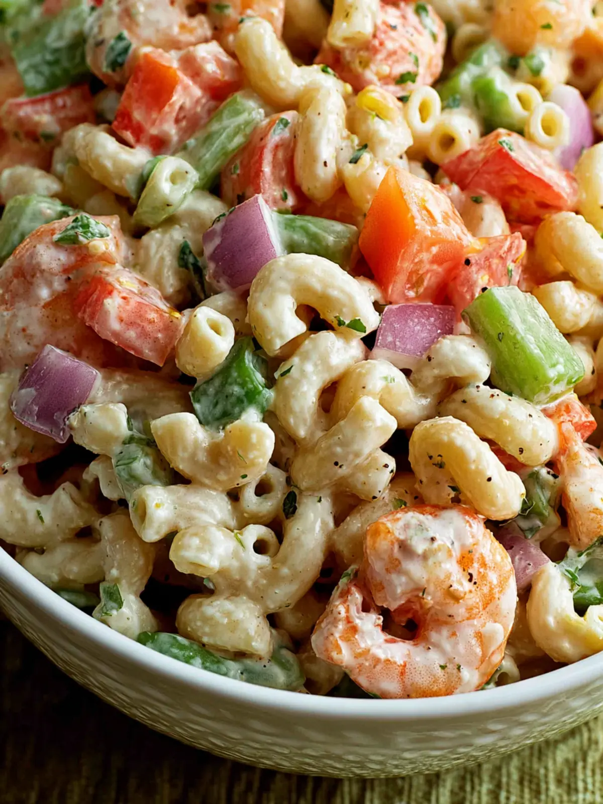 Shrimp and Macaroni Salad First Image