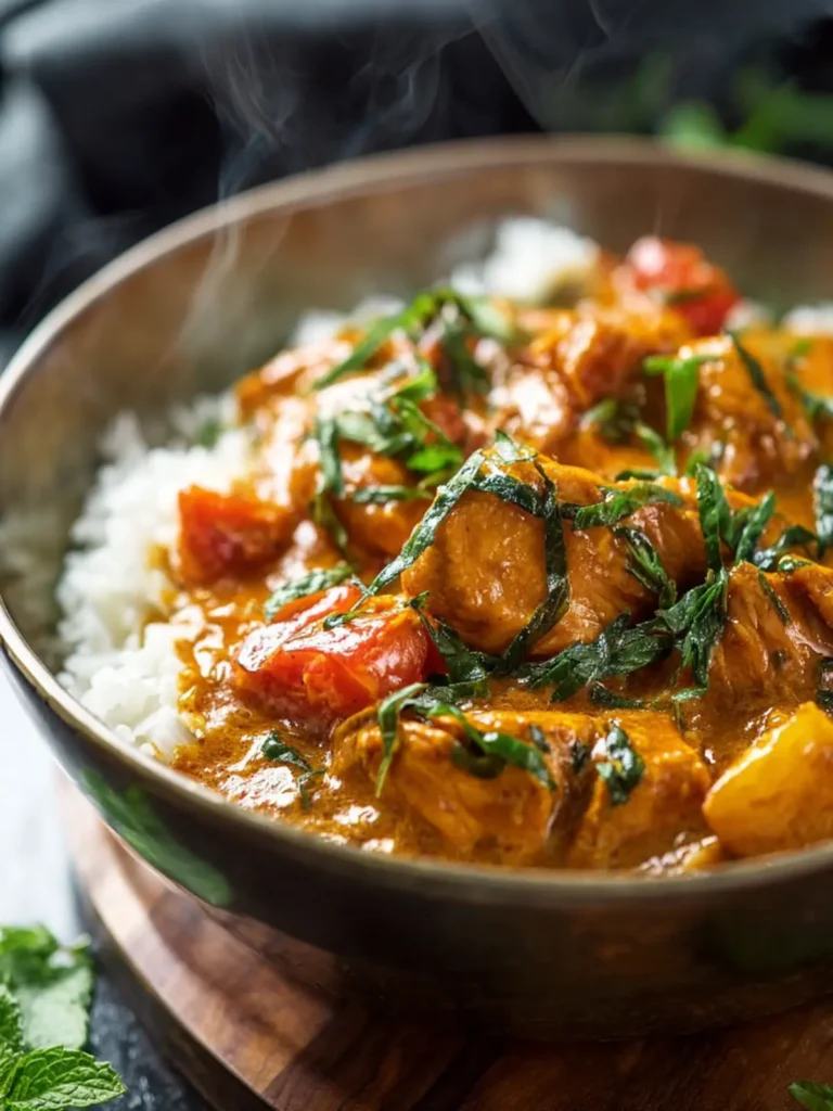 Tomato Coconut Curry Chicken First Image