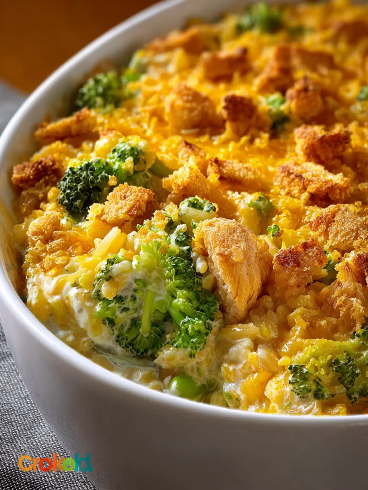 Chicken Broccoli Rice Casserole First Image