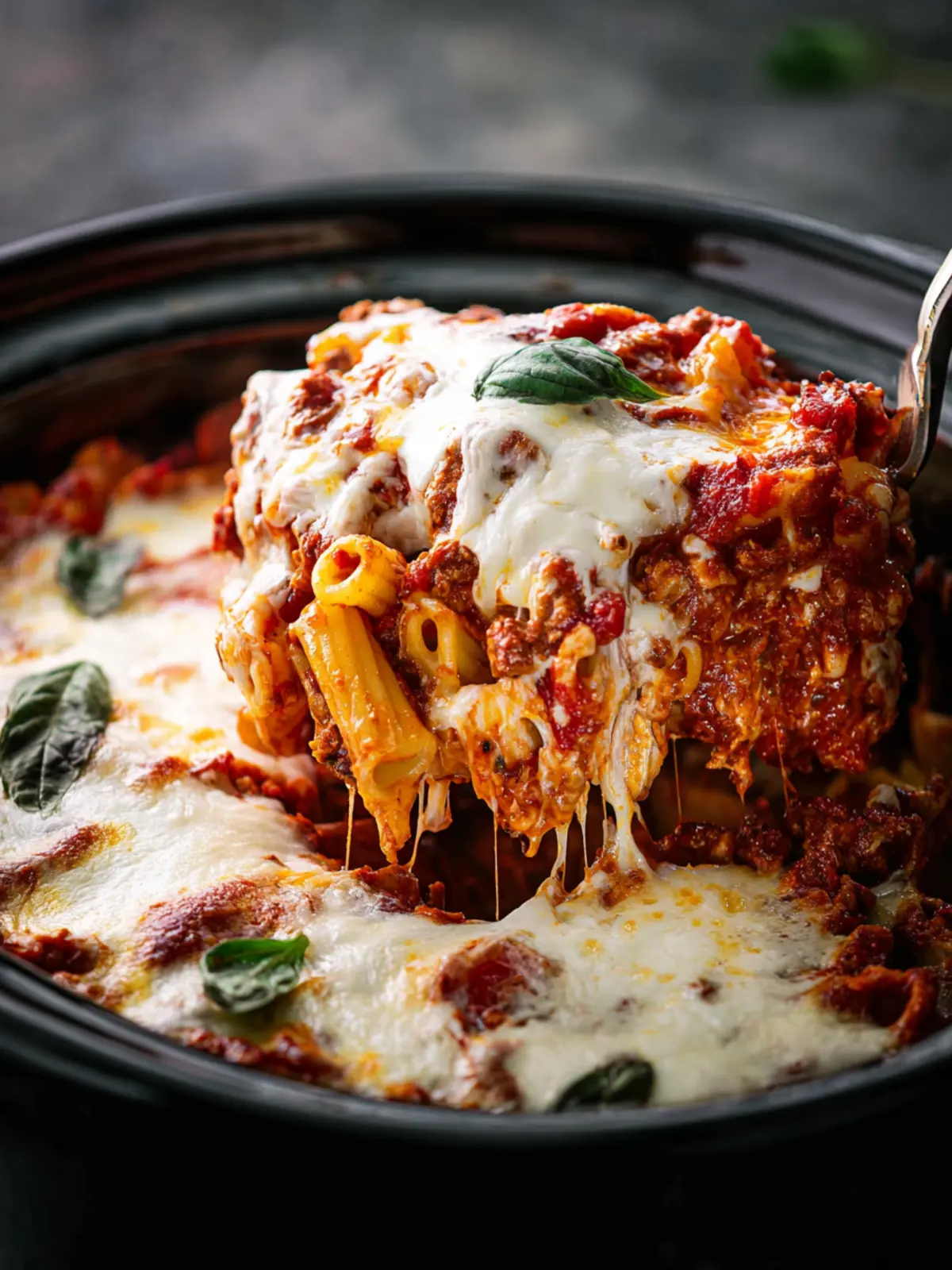 Crock Pot Baked Ziti First Image