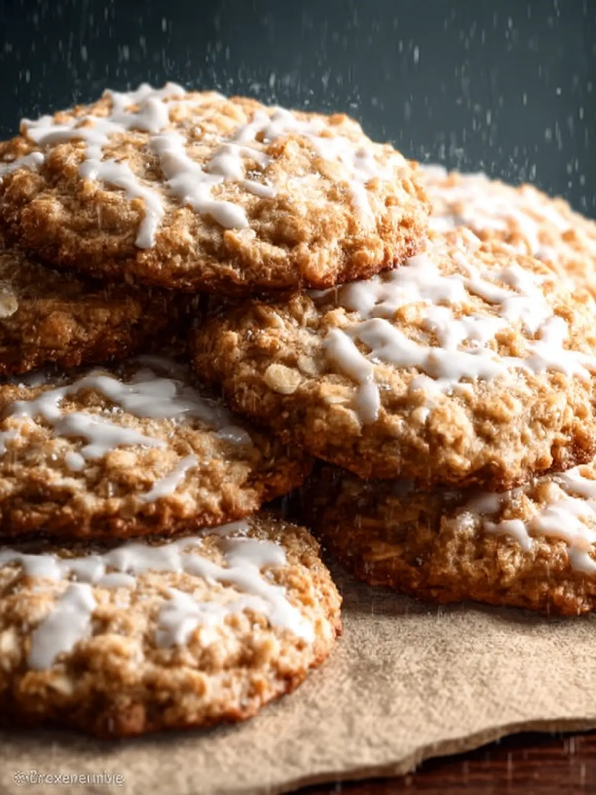Oatmeal Coconut Cookies First Image