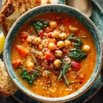 Hearty Mediterranean Chickpea Soup Recipe for Cozy Nights First Image