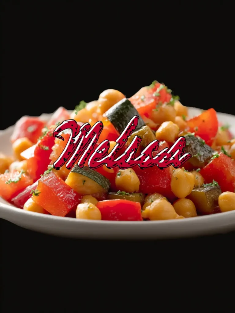 Mediterranean Chickpea & Veggie Stir Fry: A Quick, Colorful, Flavor-Packed Meal That Feels Fresh and Comforting First Image