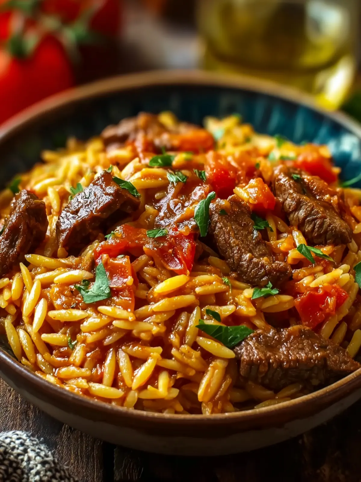 Savory Beef Giouvetsi Recipe for a Cozy Greek Dinner Night First Image