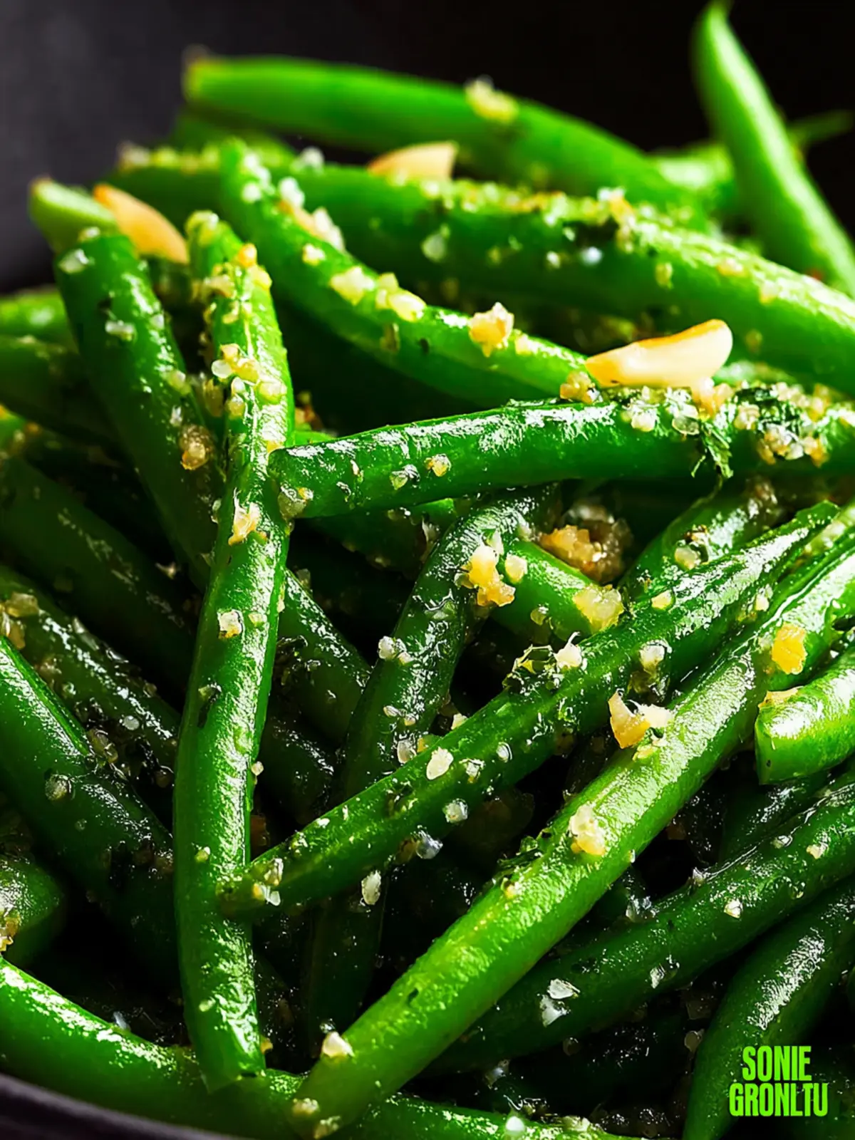 Savory Garlic Butter Green Beans First Image