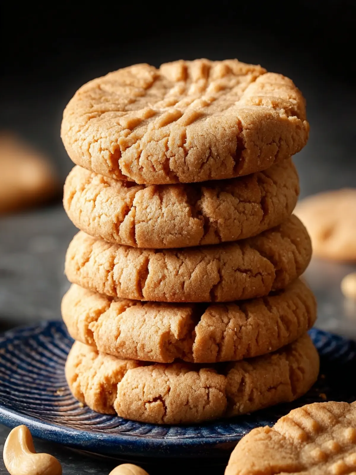 The Best And The Easiest Peanut Butter Cookies First Image