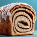 Cinnamon Swirl Bread with Icing First Image