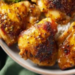 Air Fryer Honey Mustard Chicken Thighs First Image