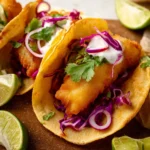 Beer Battered Fish Tacos First Image