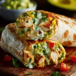 Chicken Avocado Ranch Burritos: A Comforting Family Favorite First Image