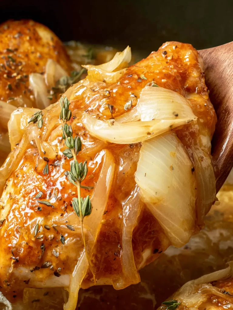 Crock Pot French Onion Chicken First Image