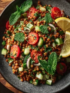 Lentil Tabbouleh with Fresh Herbs First Image