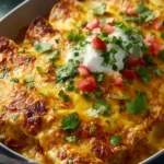 Loaded Beef Enchiladas With Cheese Sauce First Image